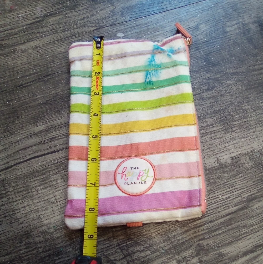 The Happy Planner Striped Kids Pouch - Multicolor